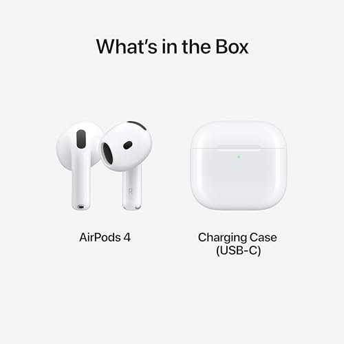 Apple AirPods 4 Wireless Earbuds, Bluetooth Headphones - Image 6