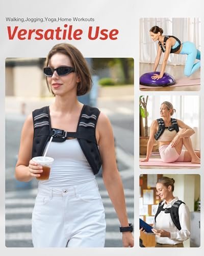 ZELUS Weighted Vest, 6lb/8lb/12lb/16lb/20lb/25lb/30lb - Image 5