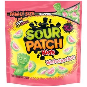 SOUR PATCH KIDS Watermelon Soft & Chewy Candy,