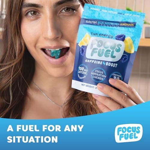 FocusFuel Energy Chews – Blue Razzberry Lemonade (15 Servings) - Image 6