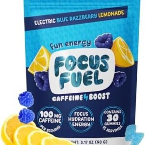 FocusFuel Energy Chews – Blue Razzberry Lemonade (15 Servings)
