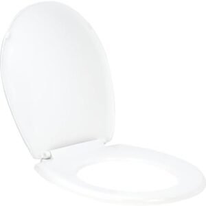 Wirquin 20719017 Abattant wc Néon thermoplastique en forme de U avec charnières plastiques Lock+, blanc  Amazon.fr: Bricolage