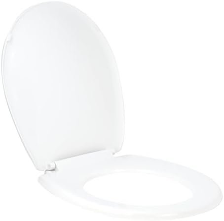 Wirquin 20719017 Abattant wc Néon thermoplastique en forme de U avec charnières plastiques Lock+, blanc Amazon.fr: Bricolage – Image 4