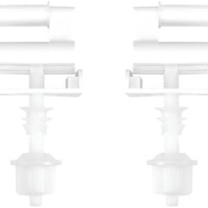 Wirquin 20719017 Abattant wc Néon thermoplastique en forme de U avec charnières plastiques Lock+, blanc  Amazon.fr: Bricolage