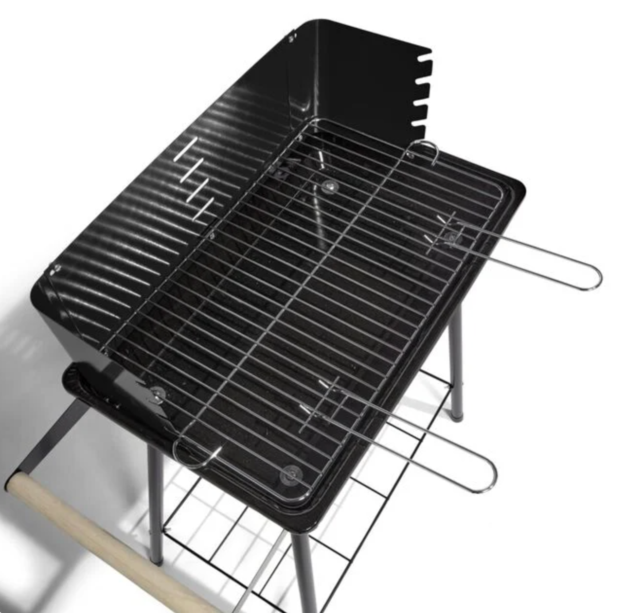 Barbecue à charbon Tucson métal noir – Image 4