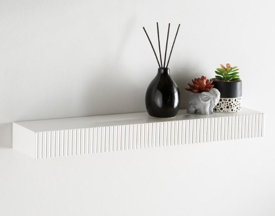 Etagère murale blanc 61 cm