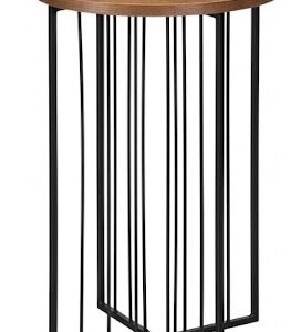 Table d'appoint haute ronde