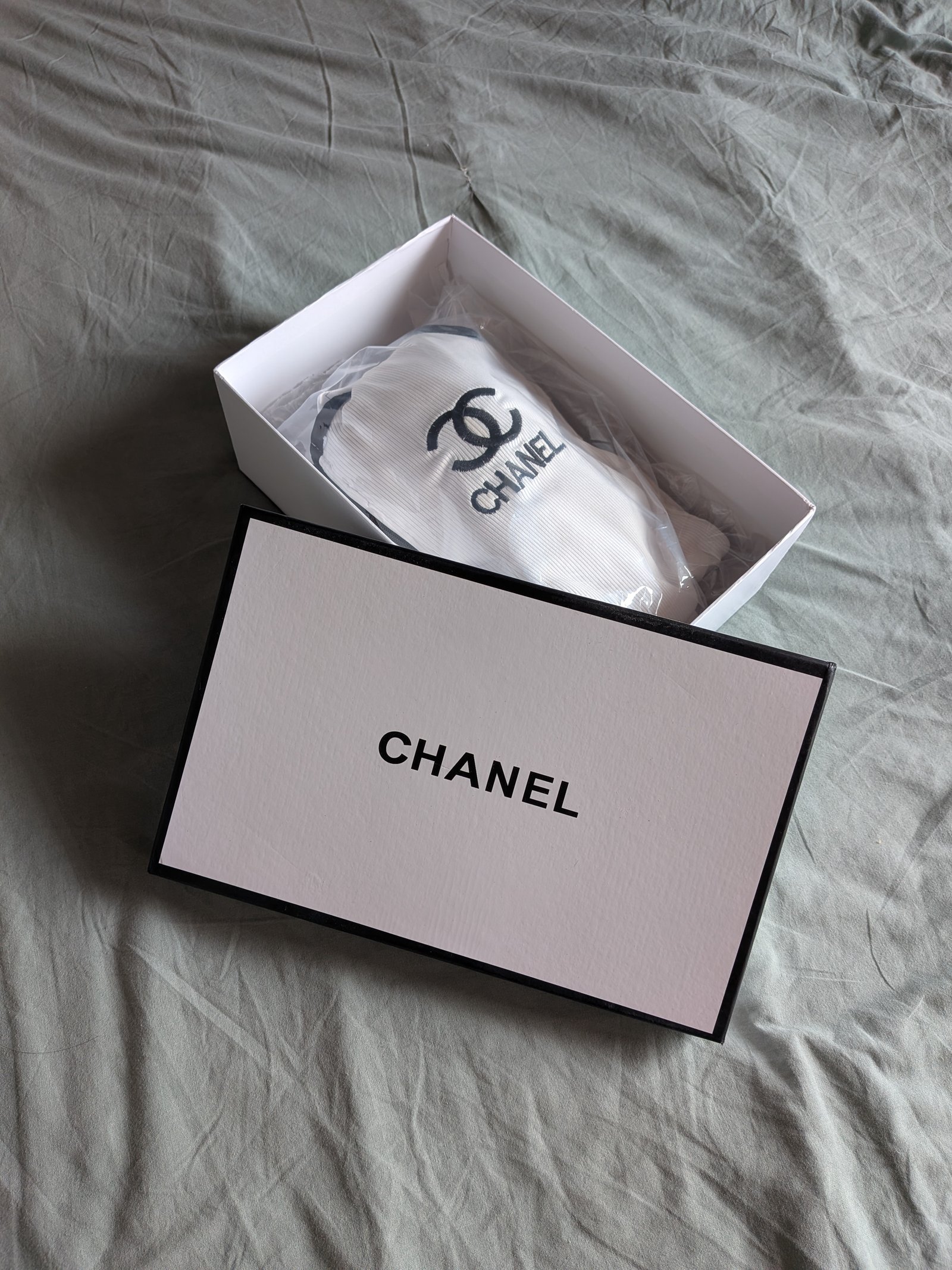Maillot de bain une pièce Chanel M femme blanc – Image 6