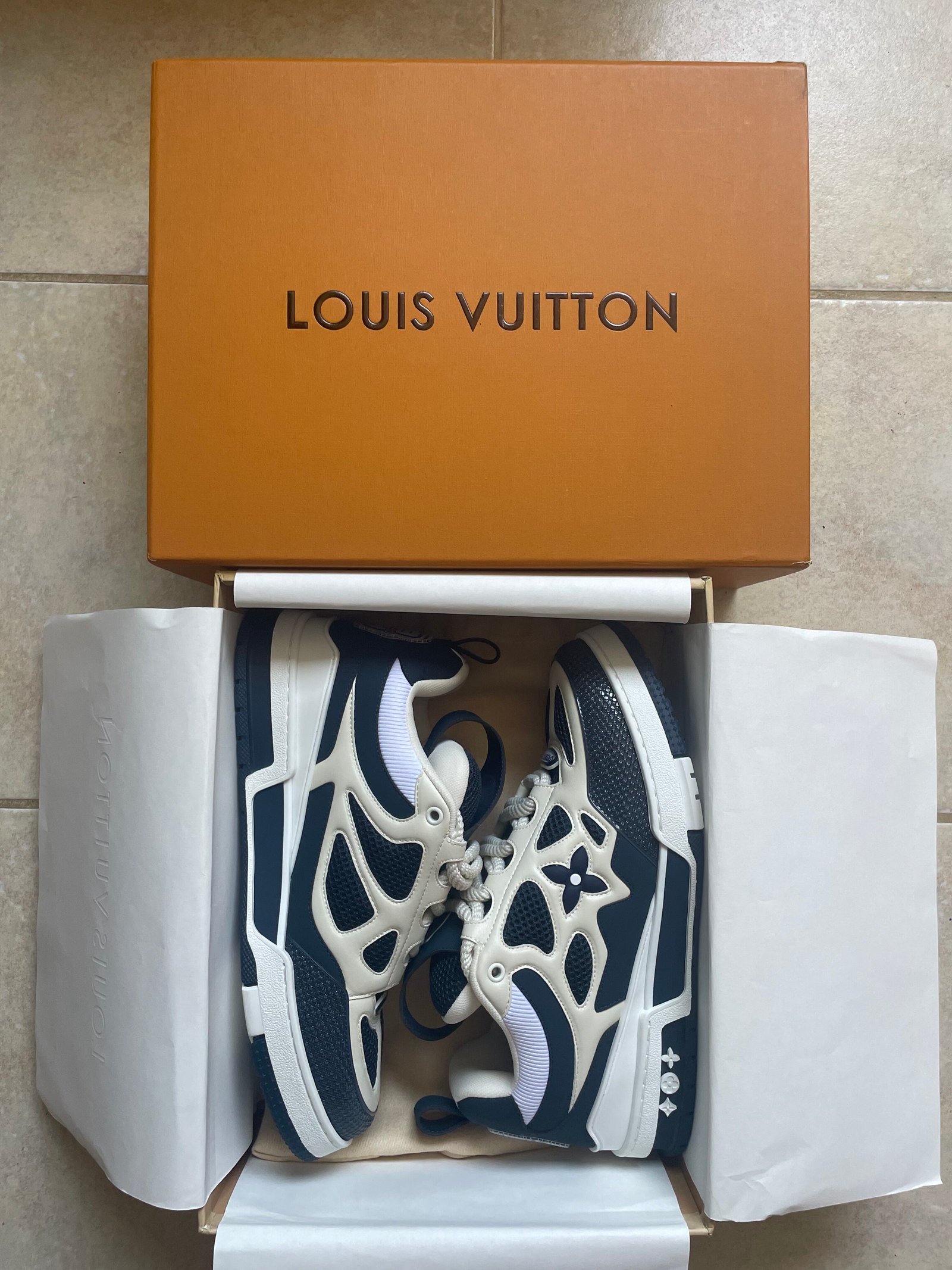 Sneaker Louis Vuitton Marine 44 – Image 7